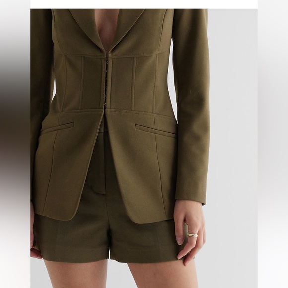 Brand New Express Corset Waisted Blazer - Picture 2 of 5